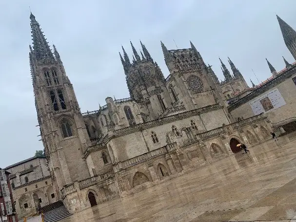 La cathédrale de Burgos en Espagne