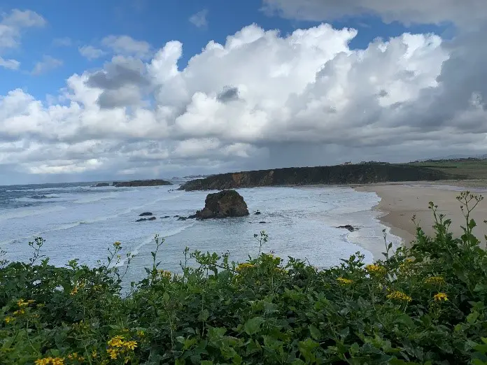 La côte du Norte en Espagne sur le chemin de Saint Jacques