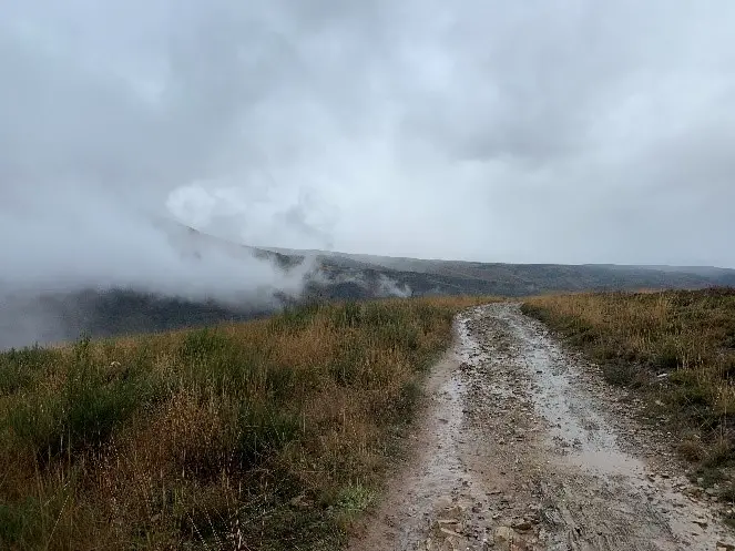 L’entrée en Galice, non loin de la Cruz del Ferro