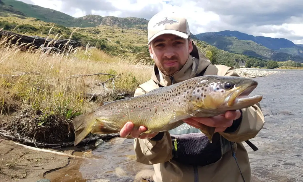 superbe truite de patagonie au chili