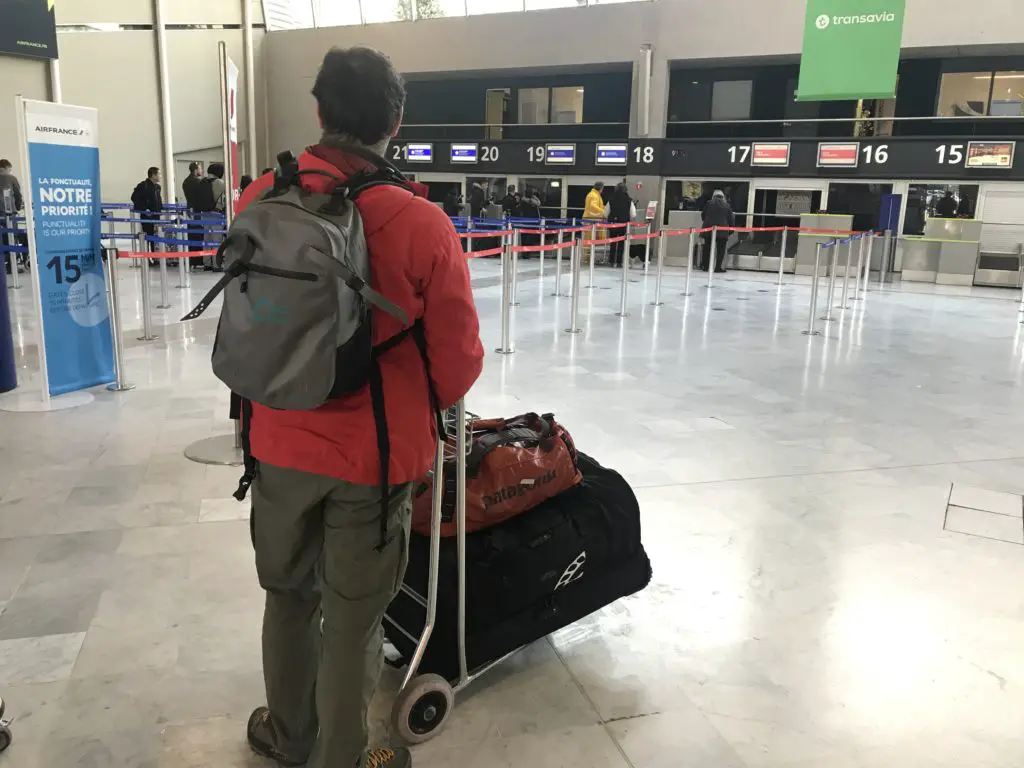 Départ de l'aéroport de Montpellier pour l'Argentine