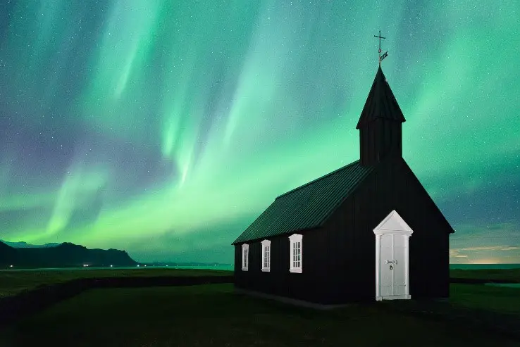 l’église de Budir en Islande