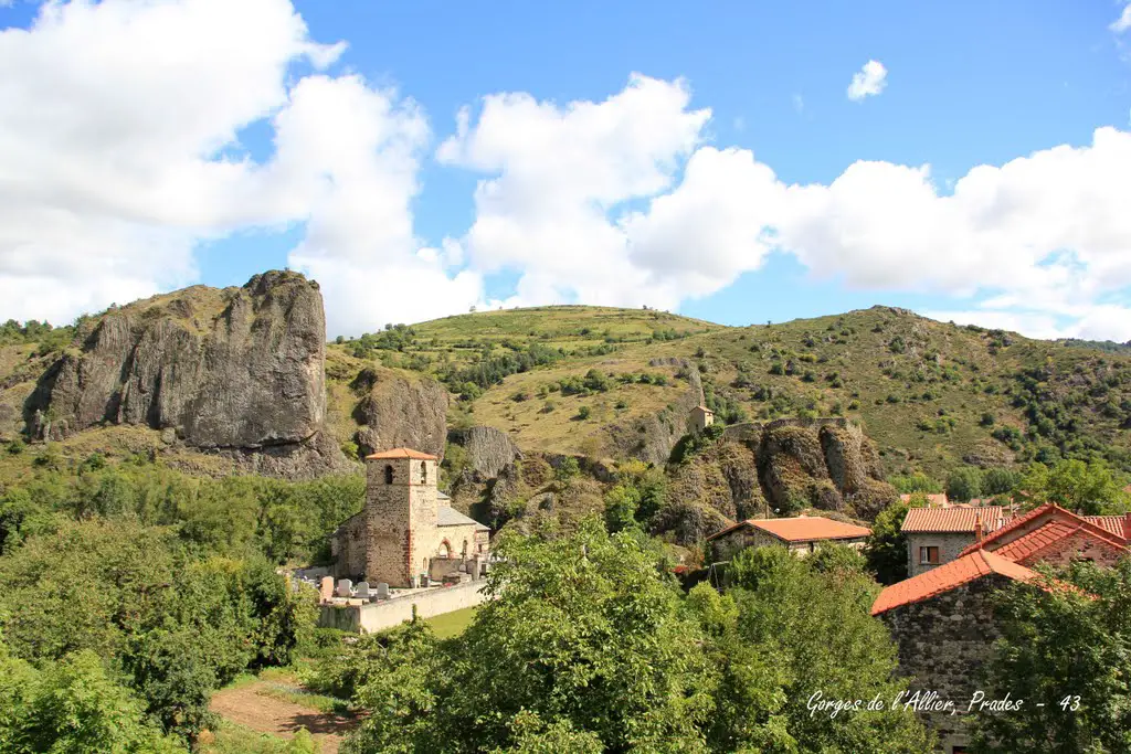 Village de Prades en Haute-Loire