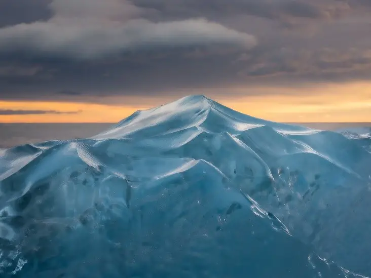 la glace parmi les plus beaux paysages d'islande
