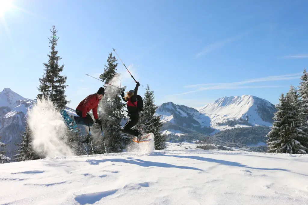 Raquettes à neige TSL OUTDOOR pour le plaisir de randonner en montagne l'hiver