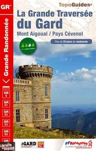 Topo guide la grande traversée du Gard Mont aigoual et pays cévenol