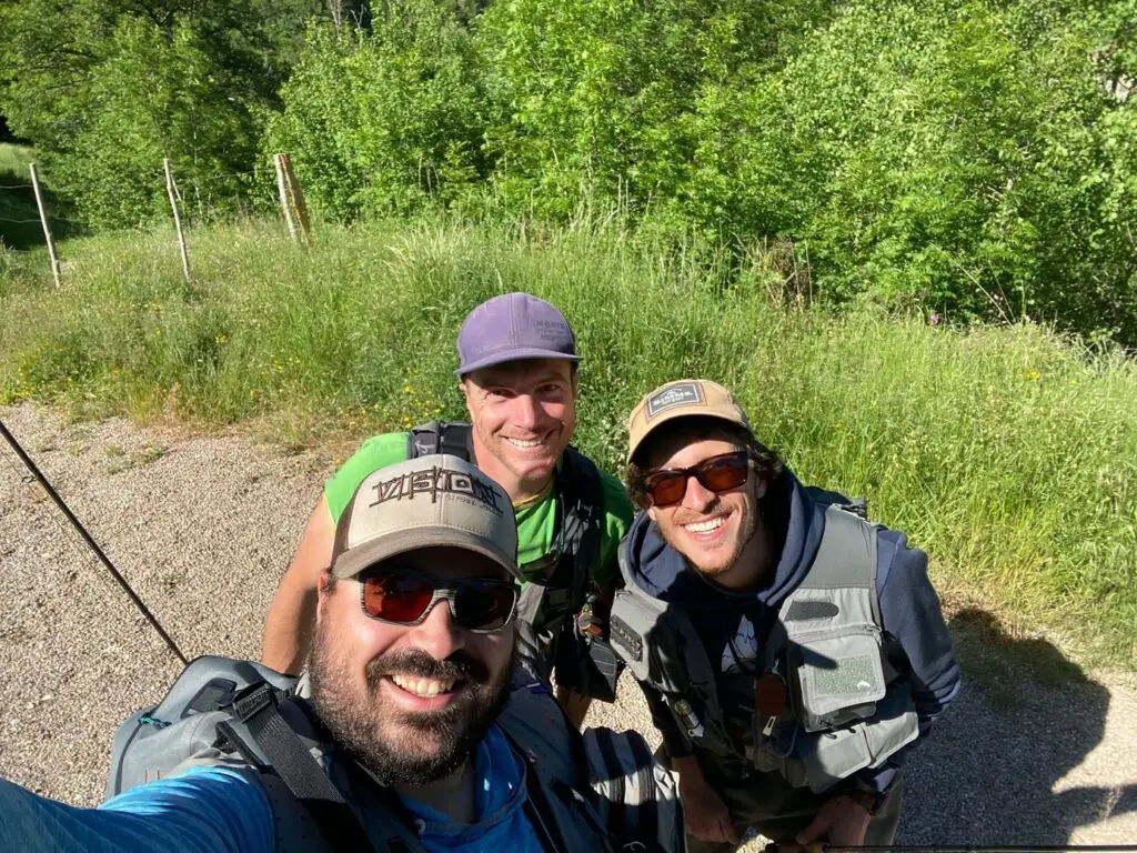 3 guides de pêche avec Nicolas RENOUX, Baptiste CONQUET et Kevin CHAMBON