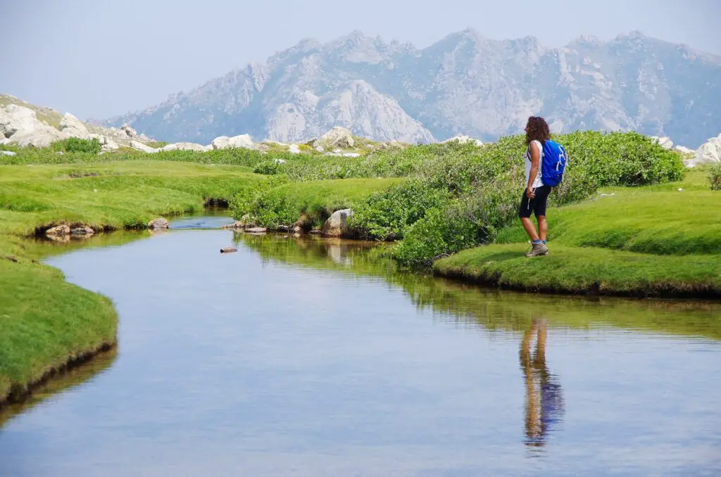 Dans les pozzines du lac de nino