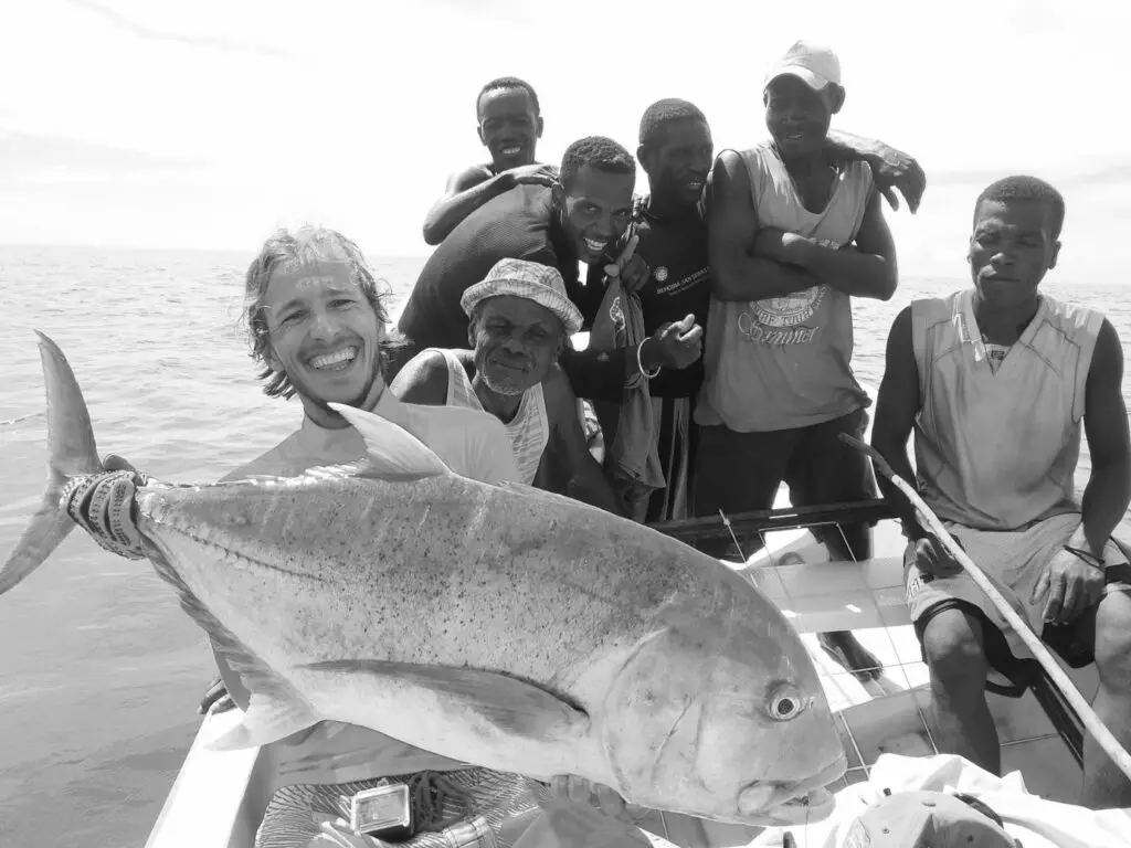 Kevin Chambon pêche à la mouche à Madagascar