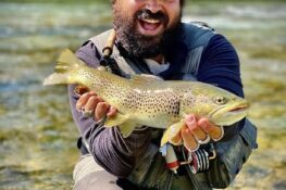 Baptiste CONQUET Moniteur Guide pêche en Aveyron et Lozère