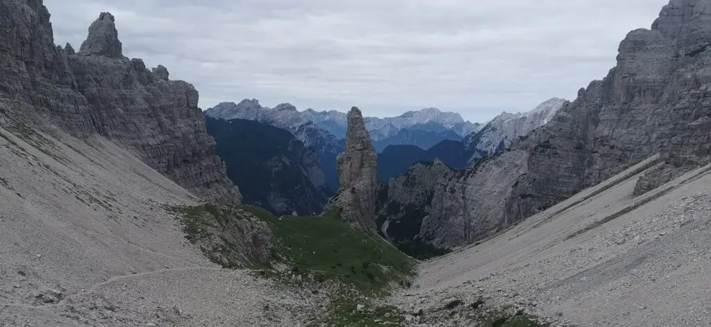 campanile de val montanaia via alpina étape B17