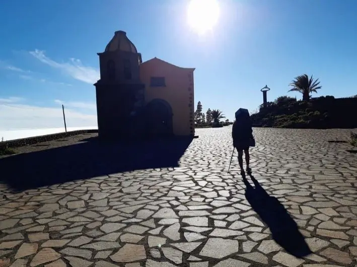 Chapelle du Mirador de Igualero à La Goméra aux Canaries