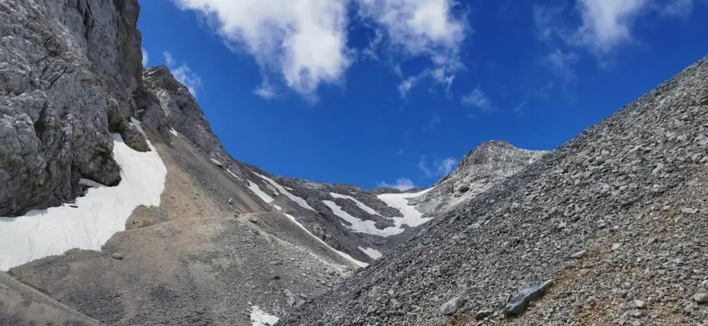 col dans le parc national du triglav à zob kanjvca