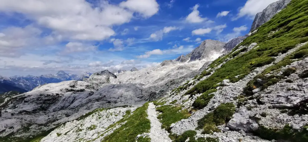 massif du Kanin variante via alpina