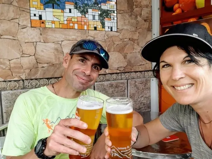 Petite pause près d'Alojera sur l'île de la Goméra