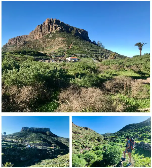 Randonnée sur le GR 131 en direction de Chipude aux Canaries