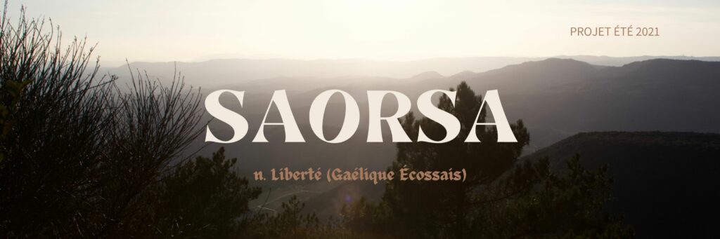 saorsa signifie liberte en gaelique ecossais