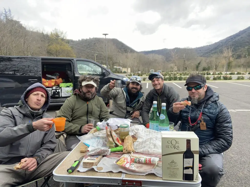 Souvenir d'une magnifique journée de pêche à la mouche sur l'Orb