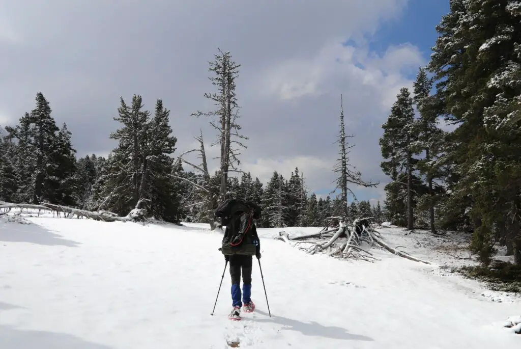 Tanguy Levieil sur la grande traversée du Vercors GR91