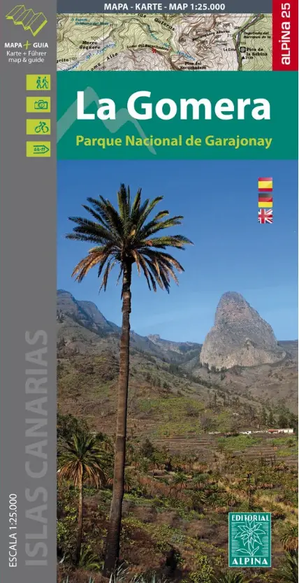 Topo guide Alpina « La Gomera » pour randonner aux Canaries