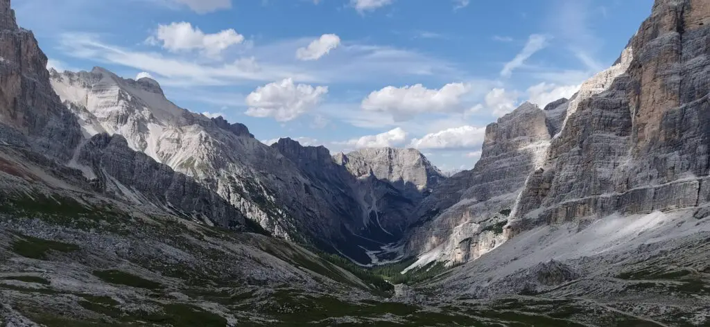 traversée des dolomites sur la via alpina