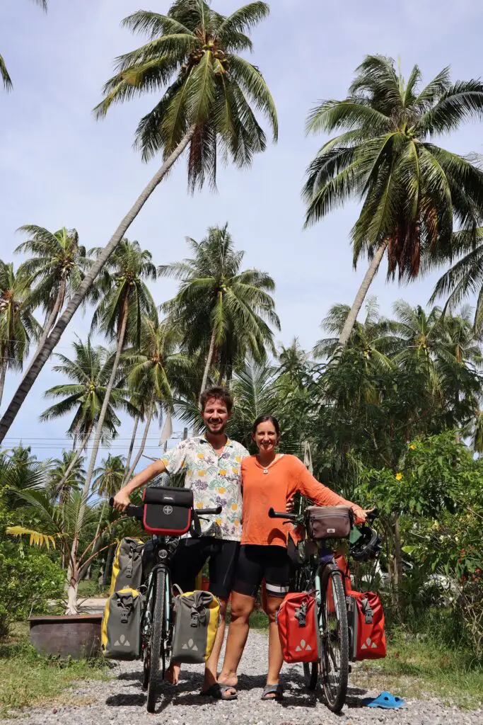 Un de nos derniers jours en Thaïlande en Juillet 2020 durant notre voyage en vélo en pleine période de COVID