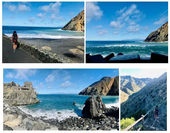 visite du Castillo del mar avant de poursuivre notre trek en direction de Las Rosas