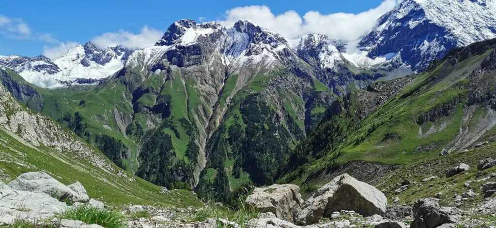 adler weg Memminger Hütte Ansbacher Hütte