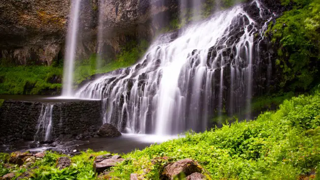 Cascade de la Beaume en Haute-Loire paradis pour la pêche à la mouche