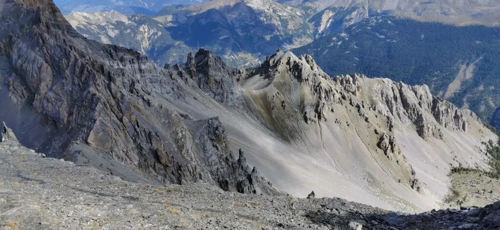 col de la colette verte GR 5 variante