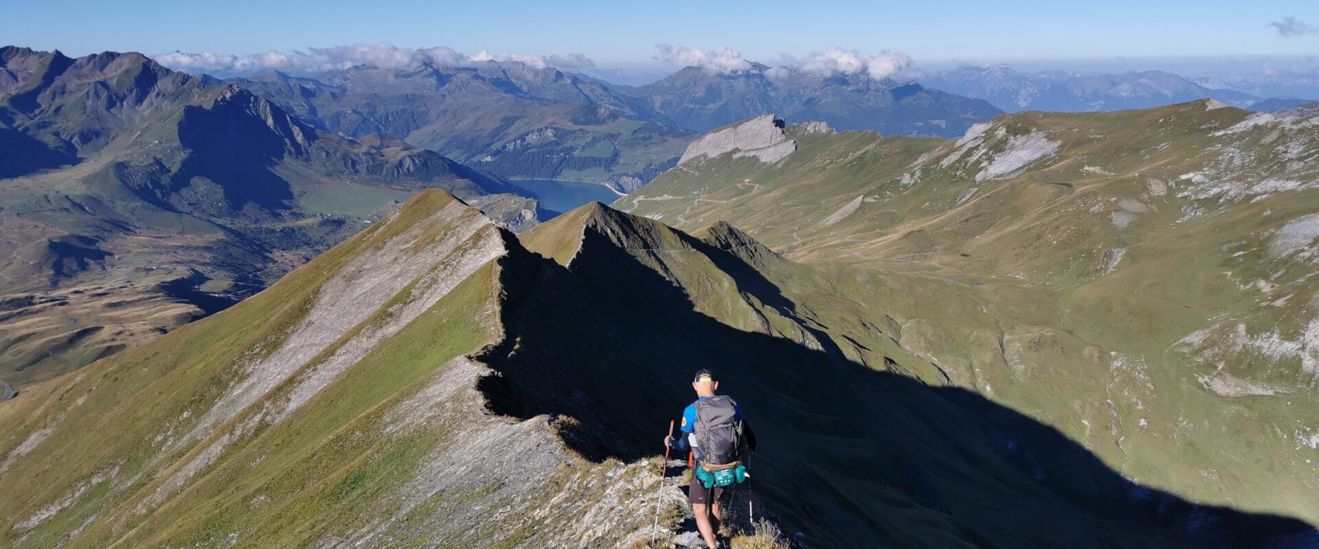 crête des gittes gr 5 beaufortain