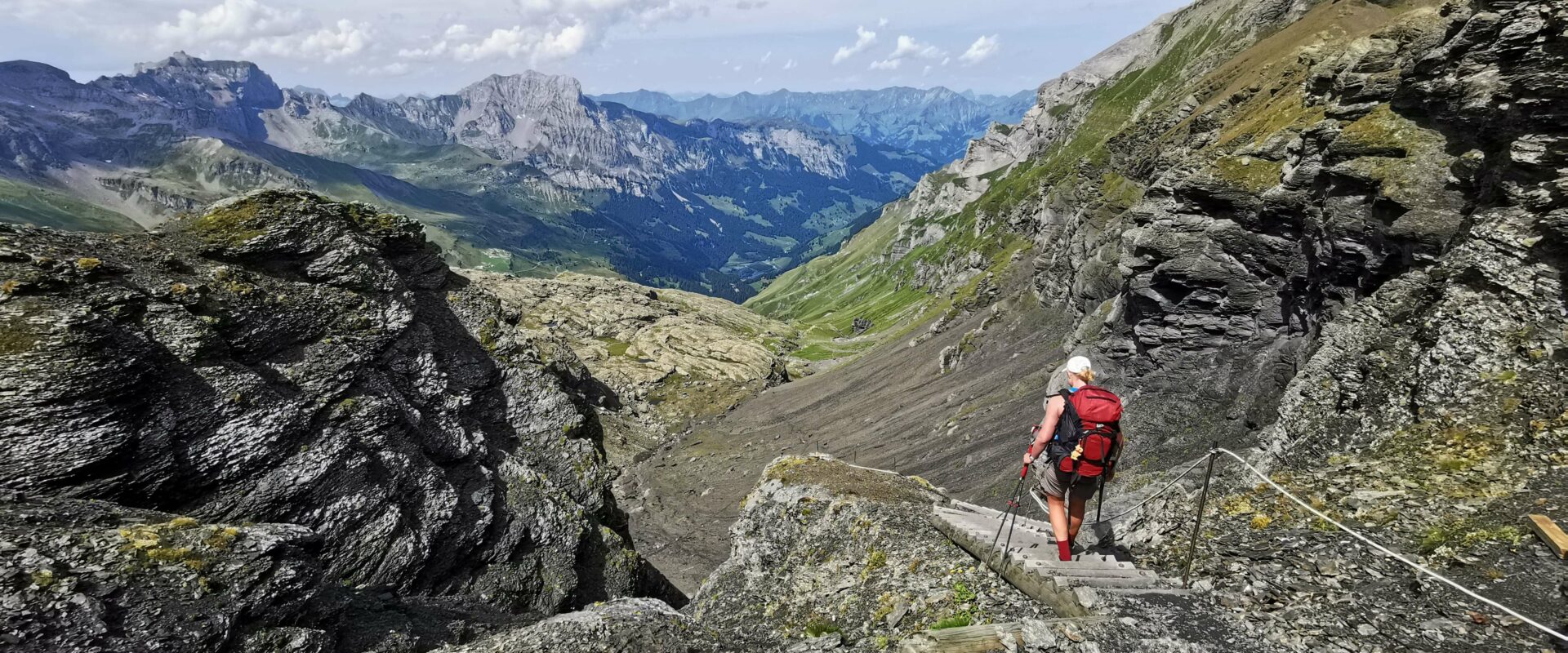 descente du Sefinen furgga vers Griesalp