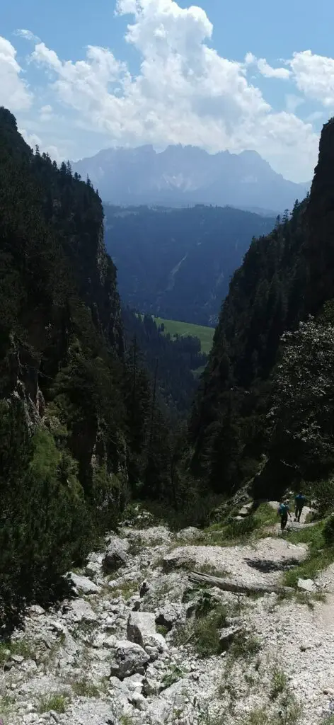 gorge de Bärenfalle via alpina jaune variante