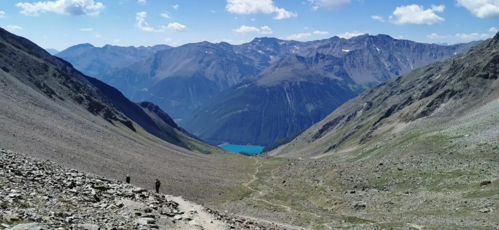 lago di Vernago traversée des alpes