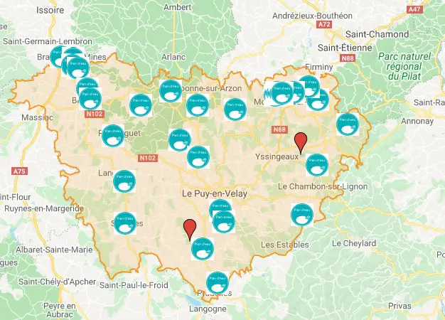Les plans d'eau de la Haute-Loire