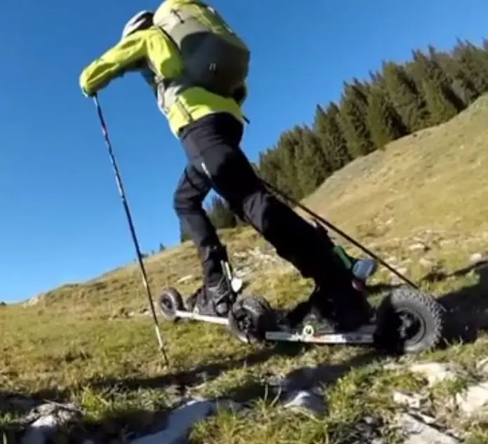 Skike Trek, découverte d'un sport de glisse terrestre