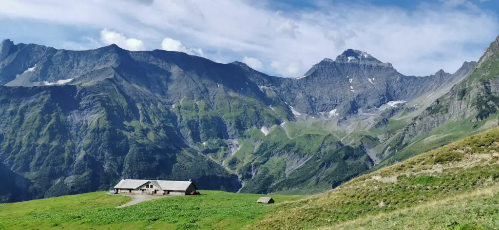 Obererbs et Hausstock traversée suisse à pieds