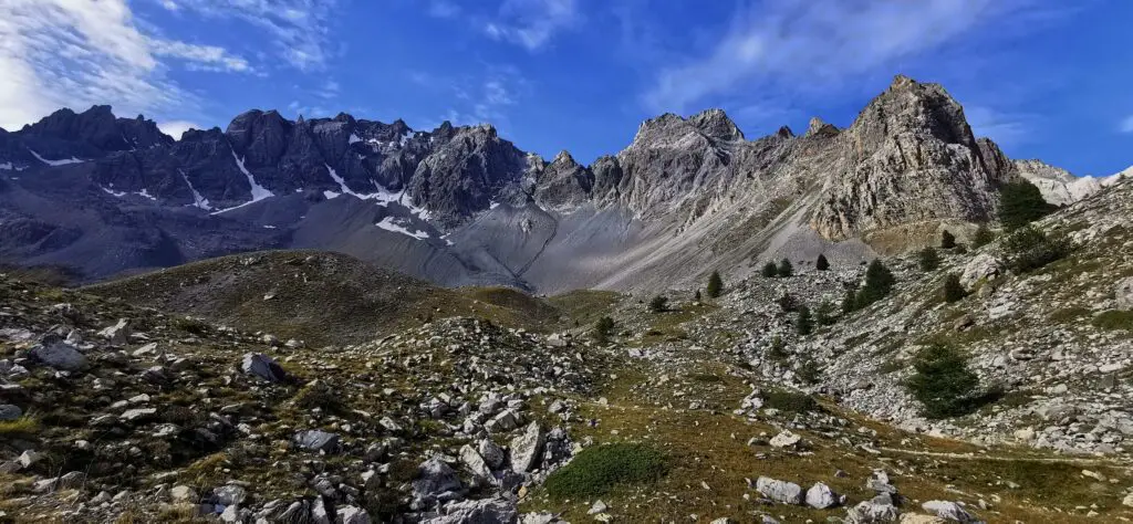 pic de la Font Sancte GR 5 queyras