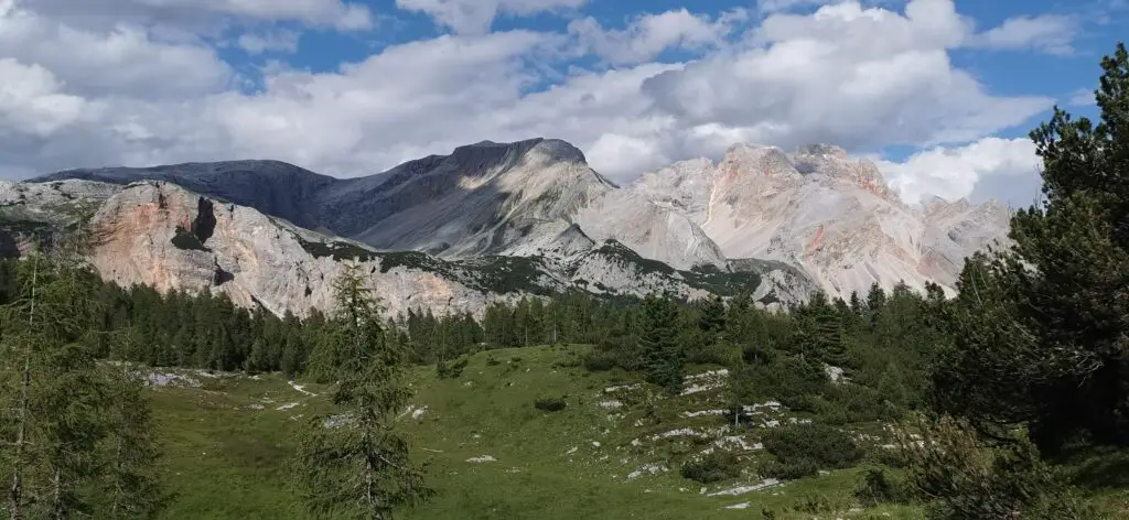 remeda rossa traversée des dolomites