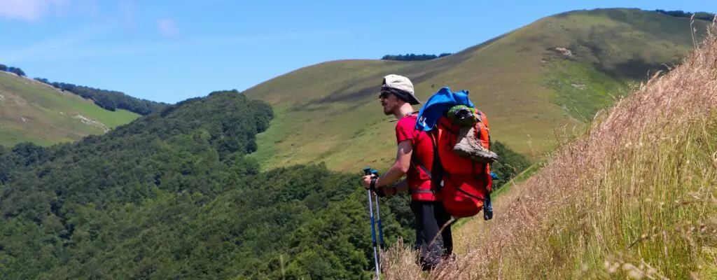 Renan au Pays basque sur la Haute Route Pyrénéenne