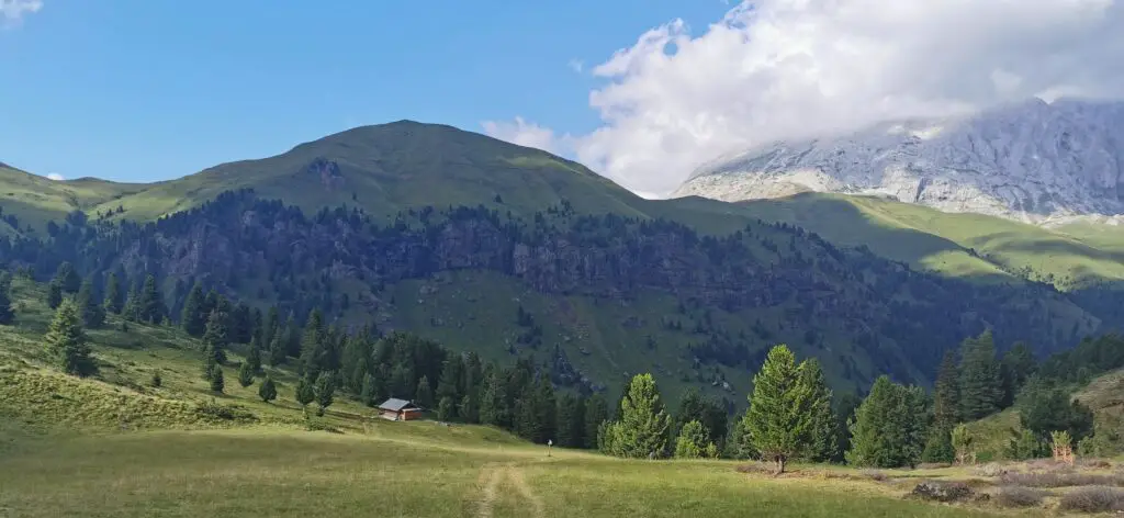 sasso piatto traversée des dolomites