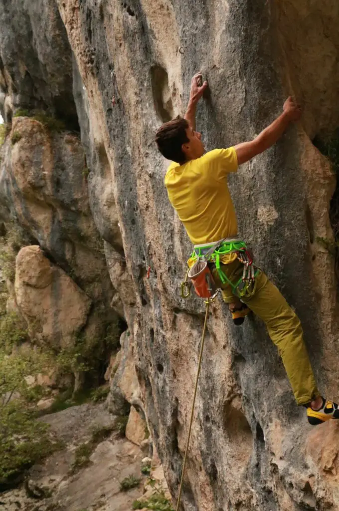 Test des dégaines d'escalade OCUN à Bellecombes en Bauges 7a+