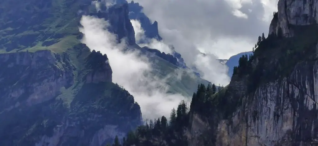 traversée de la Suisse à pied Kandersteg