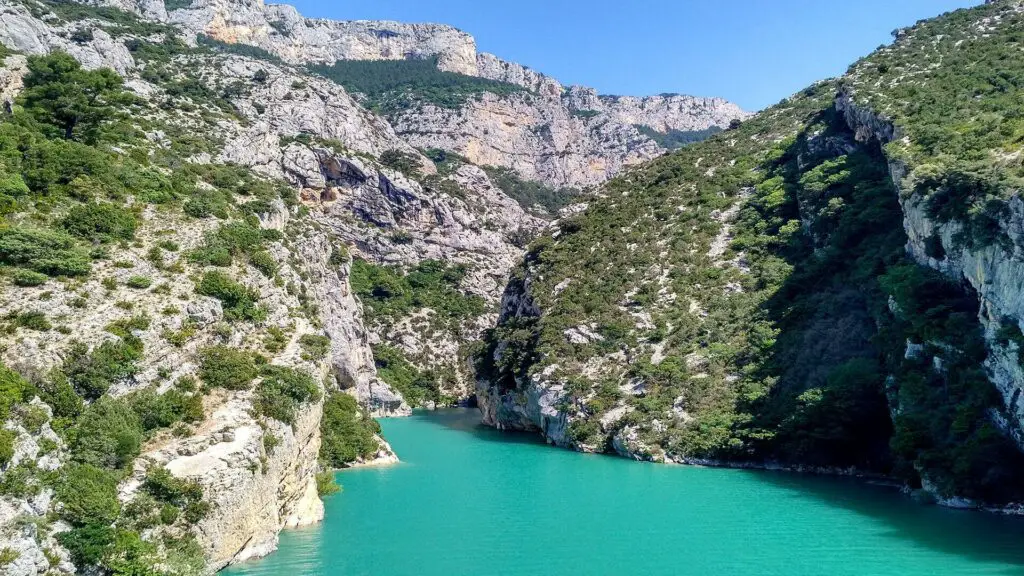 Psychobloc au Lac de Sainte-Croix dans les gorges du Verdon