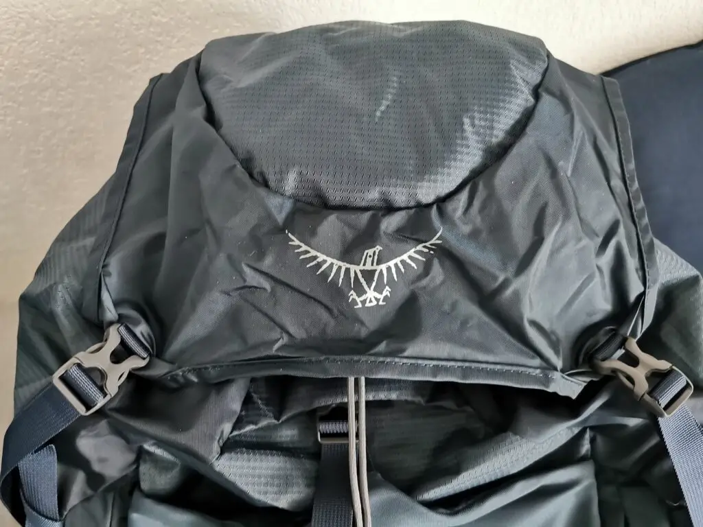 Le rabat Flapjacket des sacs à dos Osprey