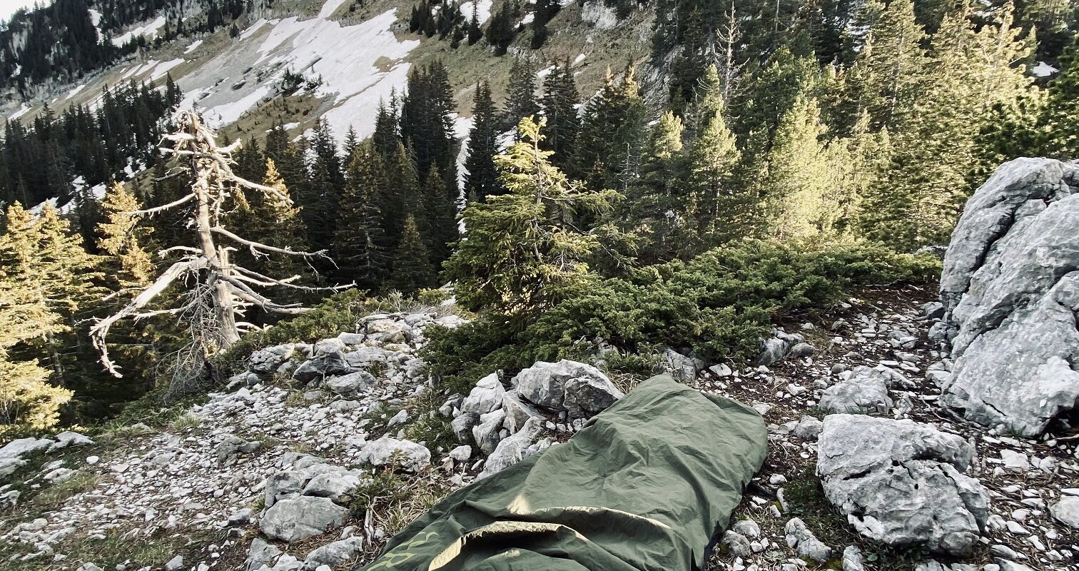 Retour Terrain de l'Alpine Bivy RAB