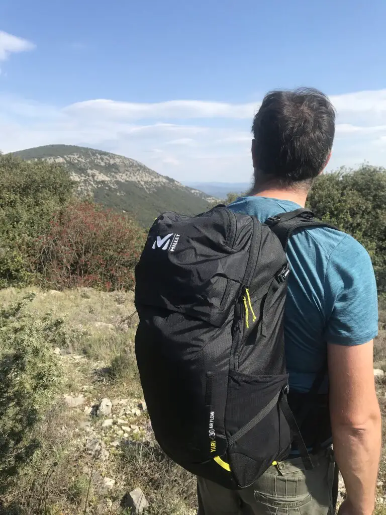 retour terrain et avis du sac à dos Millet Yari 30