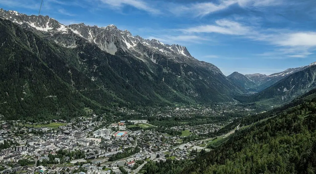 vacances au Mon-Blanc à chamonix pour Aout