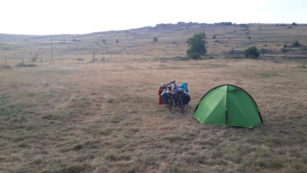 Bivouac au sud du Causse Méjean