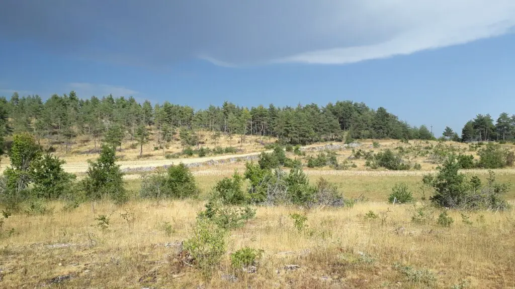 Le Causse Méjean juste après un orage